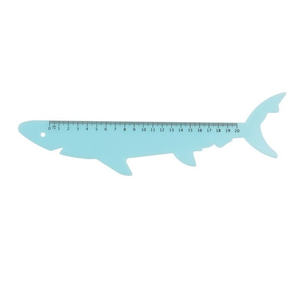 Plastmasas lineāls Rex London Shark