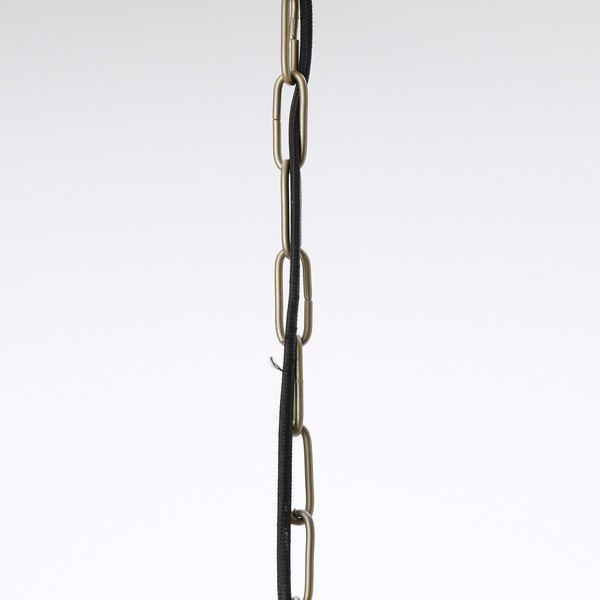 Zelta krāsas piekaramā lampa ar metāla abažūru ø 45 cm Pilka – Light & Living-image-4