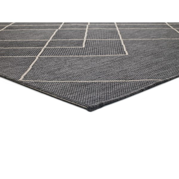 Pelēks āra paklājs Universal Hibis, 135 x 190 cm-image-2