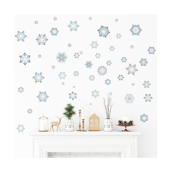 Ziemassvētku uzlīme Ambiance Snowflakes