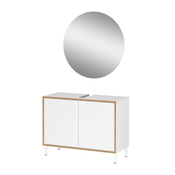 Balts vannasistabas komplekts Topeka – Germania