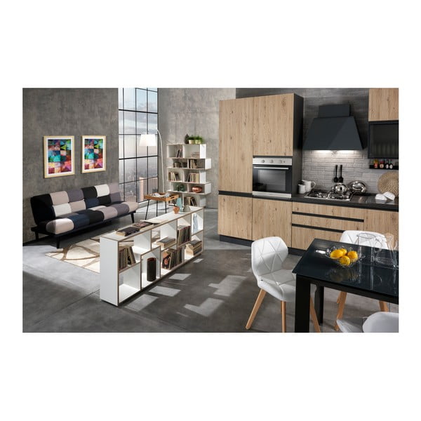 Grāmatu skapis Tomasucci Random Andrea, 160 x 69 x 27,5 cm-image-3