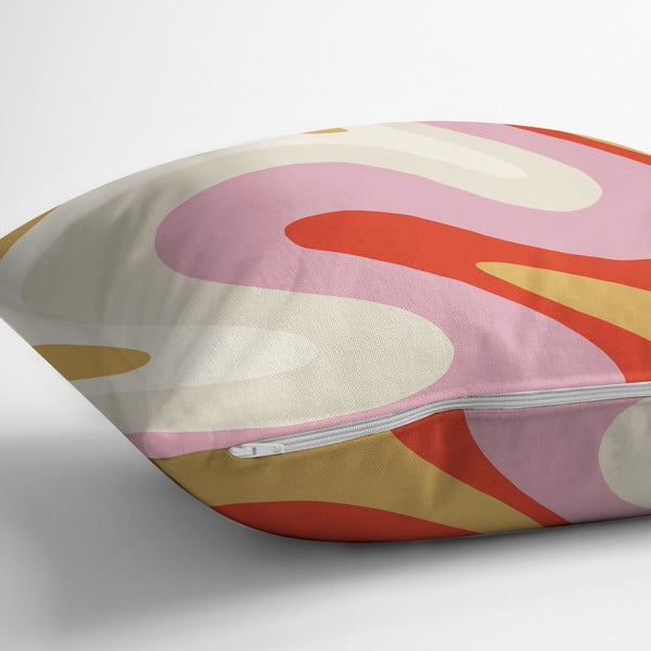 Spilvendrāna 43x43 cm Raspberry Creamsicle – Mila Home-image-2