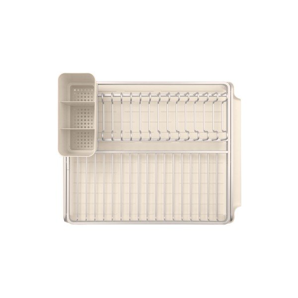 Bēšs metāla trauku žāvētājs 49x38,5 cm – Brabantia-image-4