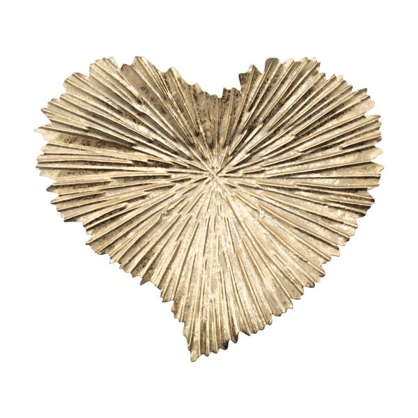 Metāla dekoratīva paplāte 29x25 cm Heart – Mauro Ferretti