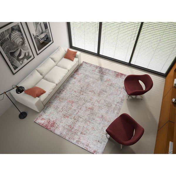Pelēks un rozā paklājs Universal Babek, 160 x 230 cm-image-1