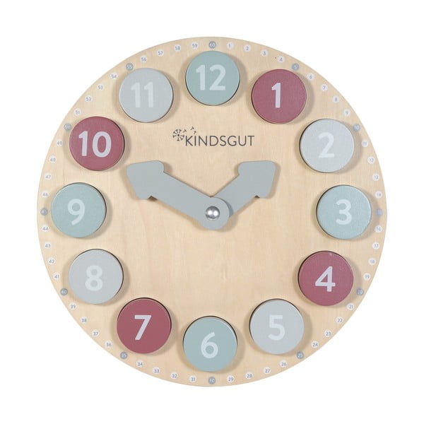 Koka reljefa puzle Clock – Kindsgut