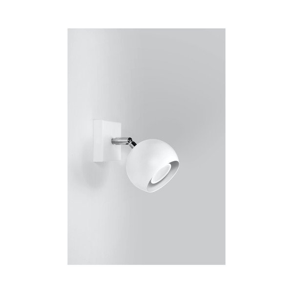 Balta sienas lampa Sollux Ollo-image-2