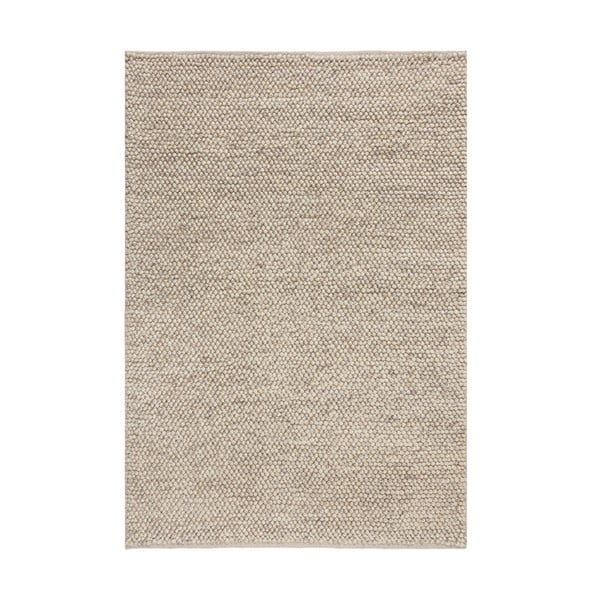 Gaiši pelēks vilnas paklājs Flair Rugs Minerals, 80 x 150 cm