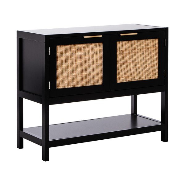 Melna kumode 85x73x38 cm Sherman – Premier Housewares