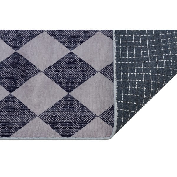 Pelēks mazgājams paklājs 180x120 cm – Vitaus-image-2