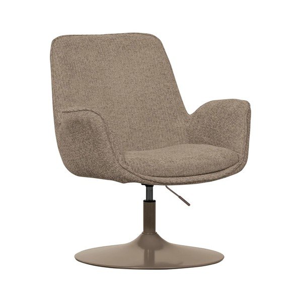 Bēšs atpūtas krēsls ar regulējamu sēdekļa augstumu Marten – WOOOD