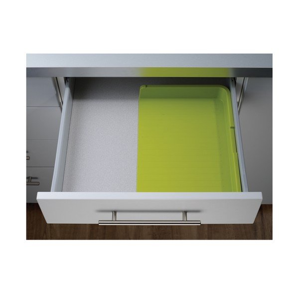 Balti zaļi galda piederumu paliktņi Joseph Joseph Drawer Store Cutlery-image-4