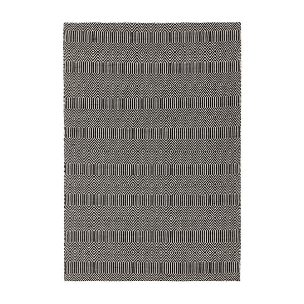 Melns vilnas paklājs 120x170 cm Sloan – Asiatic Carpets