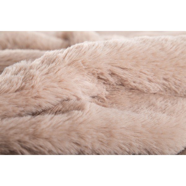 Brūns pleds no mākslīgās kažokādas 150x200 cm Ruby – Tiseco Home Studio-image-1