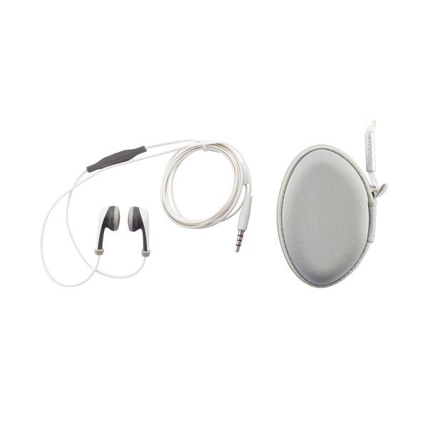 Austiņas XD Design Oova Mic Grey/White-image-2