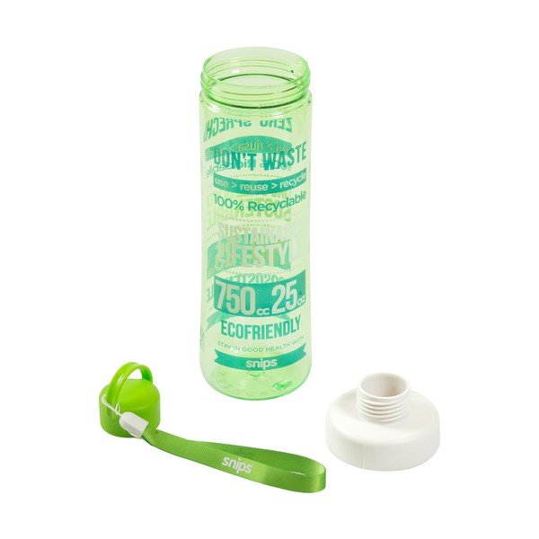 Zaļā ūdens pudele Snips Eco, 750 ml-image-2
