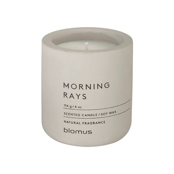Aromātiskā sojas vaska svece degšanas laiks 24 h Fraga: Morning Rays – Blomus