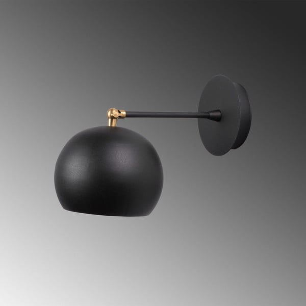 Melna sienas lampa ø 15 cm Stiva – Opviq lights-image-2