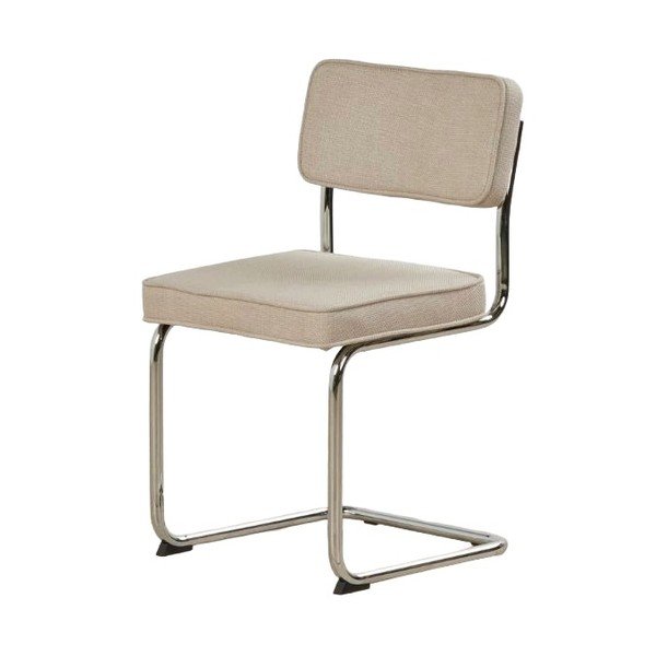 Bēšs polsterēts šūpojošs pusdienu krēsls Rupert – Unique Furniture