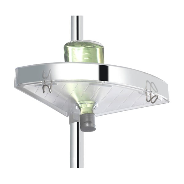 Spilgts teleskopiskais sienas plaukts vannas istabai Wenko Premium-image-3