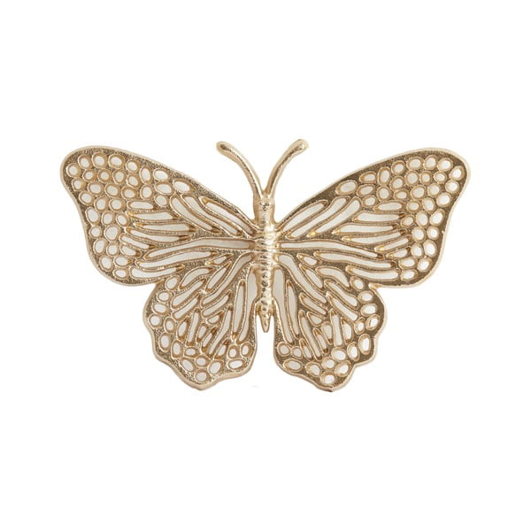 Metāla sienas dekors 26x16 cm Butterfly – Light & Living