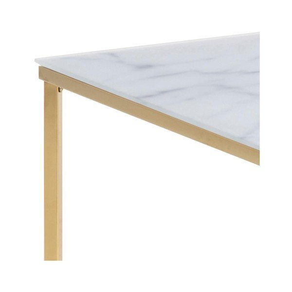 Balts žurnālgaldiņš 80x80 cm Alisma – Actona-image-3