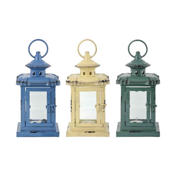 3 metāla laternu komplekts Esschert Design Romantique, augstums 21,5 cm-image-3