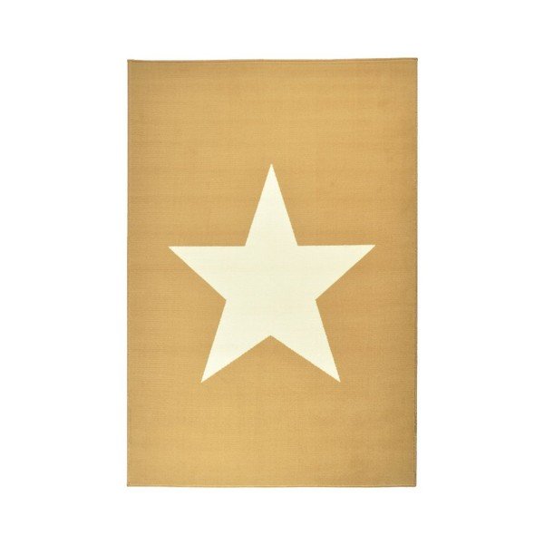Bērnu krēmīgi brūns paklājs Hanse Home Star, 140 x 200 cm