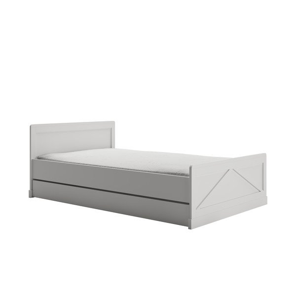 Balta bērnu gulta 120x200 cm Marie – Pinio-image-2