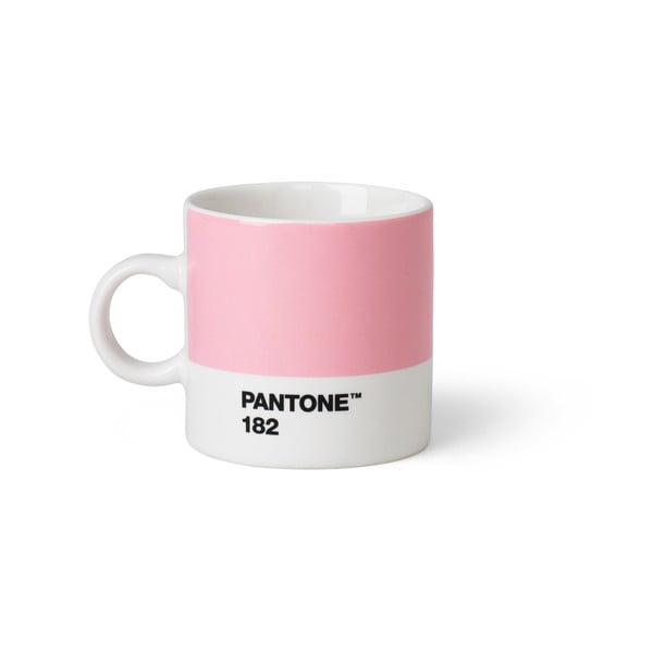 Gaiši rozā keramikas espreso krūze 120 ml Espresso Light Pink 182 – Pantone