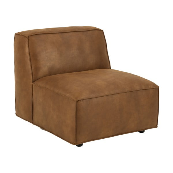 Konjakbrūns modulārais dīvāns (vidējā moduļa) Fairfield Kentucky – Bonami Selection-image-3