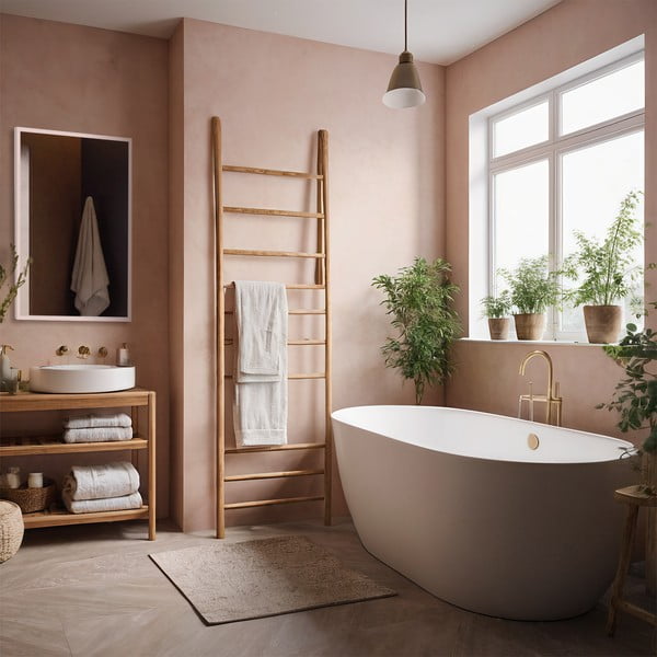 Sienas spogulis 52x72 cm Pink – knor-image-1