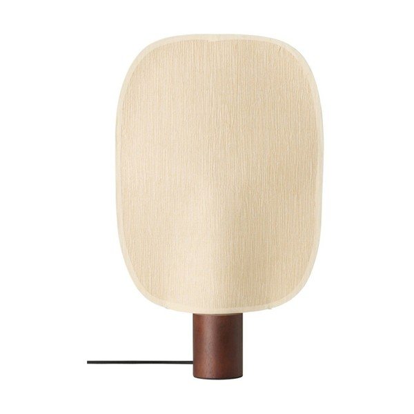 Brūna/krēmkrāsas papīra galda lampa (augstums 44 cm) Mai Le – Ellos Home