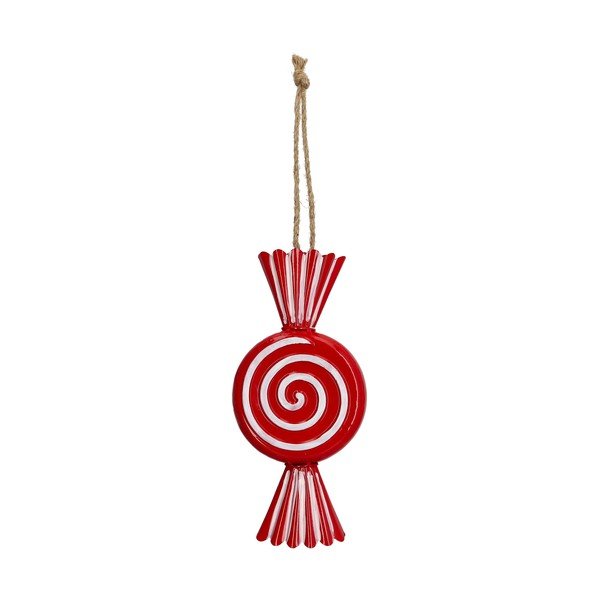 Metāla Ziemassvētku eglītes rotājums 14 cm – Dakls