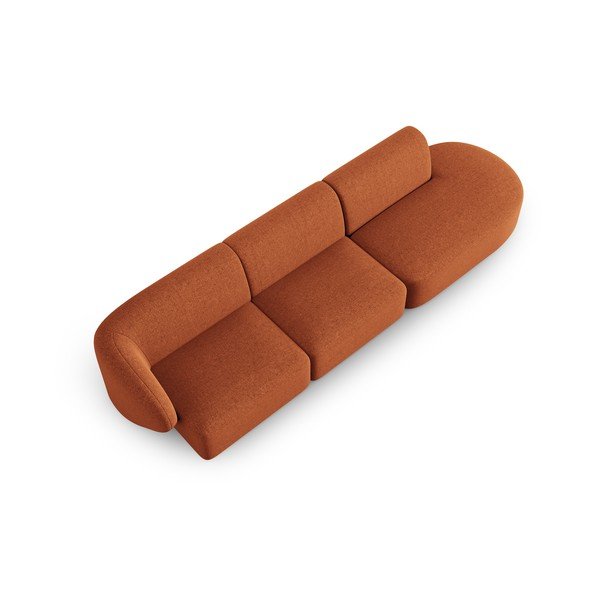 Oranžs dīvāns 302 cm Shane – Micadoni Home-image-4