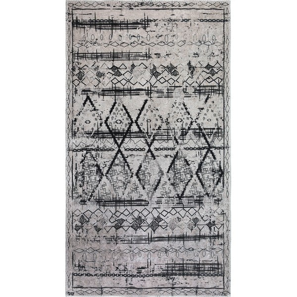 Pelēks mazgājams paklājs 160x230 cm Vintage Orient – Vitaus