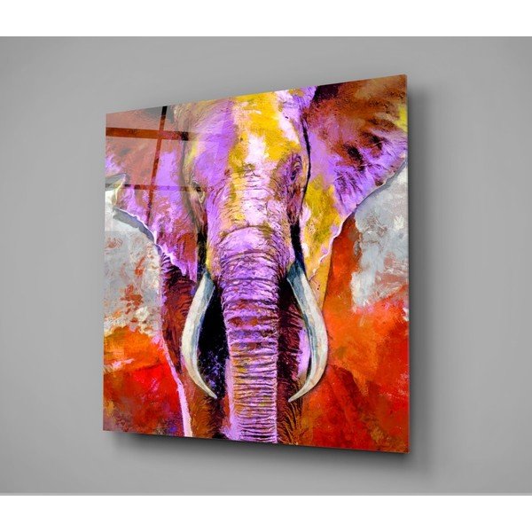 Stikla glezna Insigne Revenge of the Elephant, 40 x 40 cm-image-3