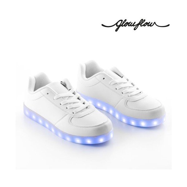 Balti LED InnovaGoods GlowFlow apavi, 40. izmērs-image-2