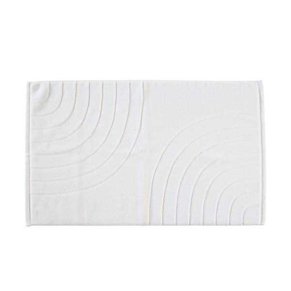 Balts vannas istabas paklājiņš 50x80 cm Time – Zone