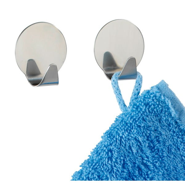 2 nerūsējošā tērauda pašturošu āķu komplekts Wenko Round-image-2