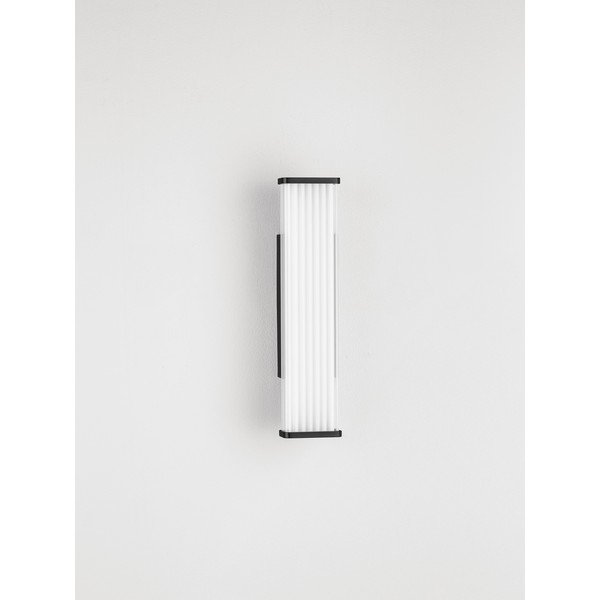 Matēti melna metāla LED sienas lampa Misty – Nova Luce-image-3