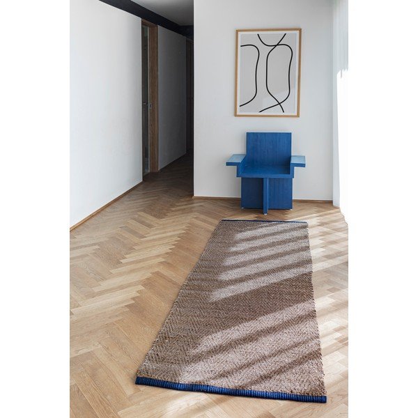 Brūns džutas celiņa paklājs 80x245 cm Notes – Mette Ditmer Denmark-image-1