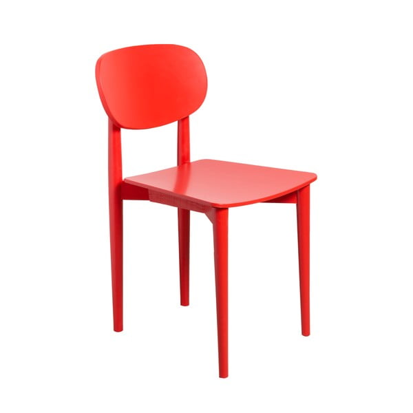 Sarkans pusdienu krēsls – Really Nice Things