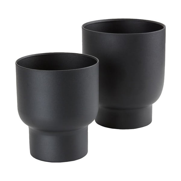 Metāla puķu poda apvalki (2 gab.) ø 16 cm Fulda – House Nordic-image-4