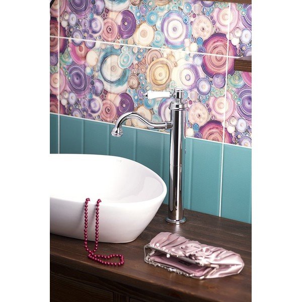 Spīdīgas sudraba krāsas stāvošs jaucējkrāns izlietnei Vienna – Sapho-image-2