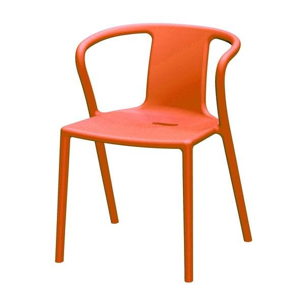 Oranžs ēdamistabas krēsls ar atzveltnēm Magis Air