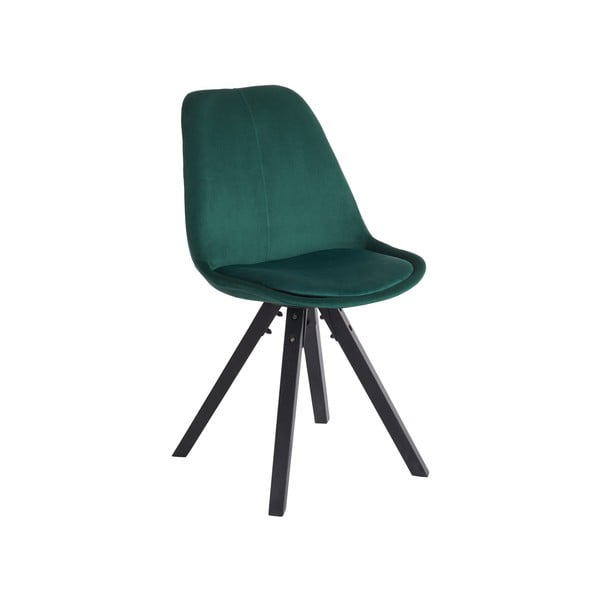 2 zaļu ēdamistabas krēslu komplekts Bonami Essentials Dima