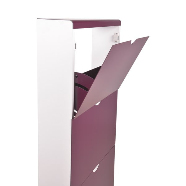 Violets metāla atverams apavu plaukts 51x138x16 cm – Household Pleasure-image-2