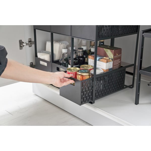 Papildu virtuves plaukts Tower – YAMAZAKI-image-4